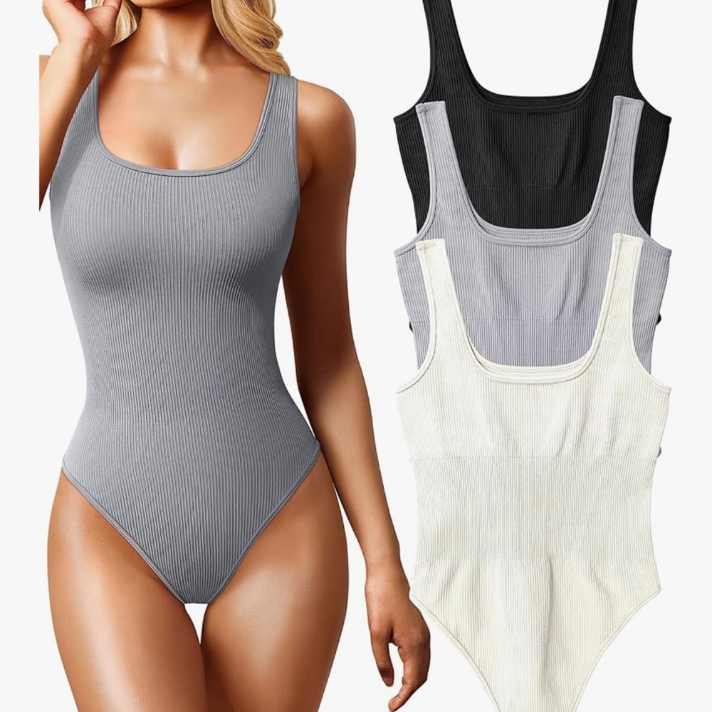 Three pieces Stylish bodysuit